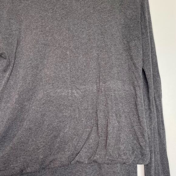 Bailey 44 Anastasia Gray Wool Blend Turtleneck Long Sleeve Sweater Dress Small - Picture 13 of 14